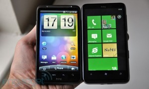 HTC HD7 vs. Desire HD HTC HD7 vs. Desire HD