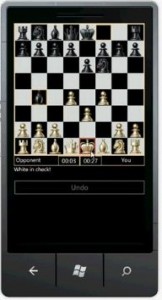 Chess4All - бесплатные шахматы для WP7