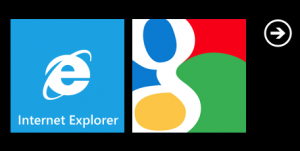 Google Search плитка Google Search плитка