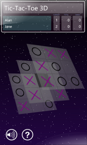 Tic-Tac-Toe 3D - игра для Windows Phone 7 Tic-Tac-Toe 3D - игра для Windows Phone 7