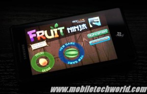Fruit Ninja на Windows Phone 7