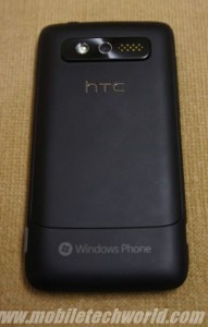 HTC 7 Trophy - задняя панель HTC 7 Trophy - задняя панель