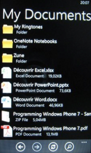 Файловый менеджер для Windows Phone 7