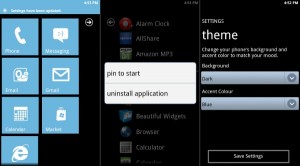 Тема Windows Phone 7 для Android