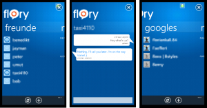 Flory - клиент Googlу Talk