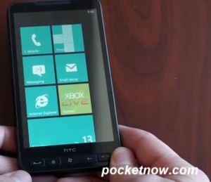 Windows Phone 7 на HTC HD2