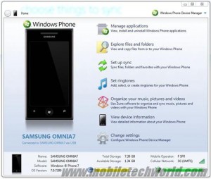 Windows Phone Device Manager Beta