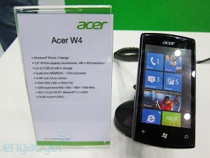 Acer W4 Acer W4