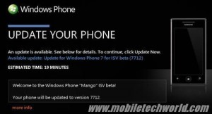 Windows Phone Mango  7712