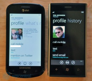 Twitter контакты не показываются в Windows Phone Mango