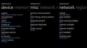 WinPhone Info WinPhone Info