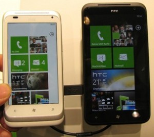 Titan и Radar на стенде HTC Titan и Radar на стенде HTC