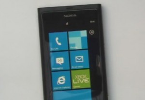 Первый WP7-смарфтон Nokia