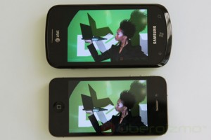 На Samsung Focus цвета более насыщенные, чем на iPhone 4 На Samsung Focus цвета более насыщенные, чем на iPhone 4