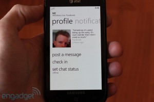 Email и общение в соцсетях в Windows Phone Mango