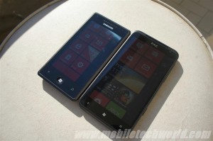 Samsung Omnia 7 против HTC Titan Samsung Omnia 7 против HTC Titan