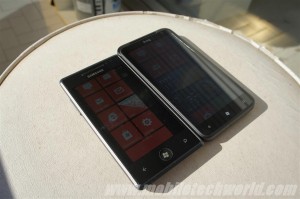 Samsung Omnia 7 против HTC Titan Samsung Omnia 7 против HTC Titan