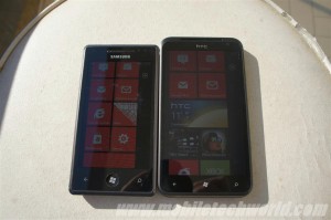 Samsung Omnia 7 против HTC Titan Samsung Omnia 7 против HTC Titan