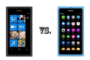 Nokia Lumia 800 vs Nokia N9