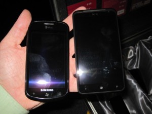 Samsung Focus и HTC Titan