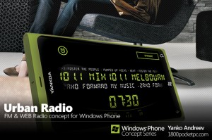 Концепт приложения Urban Radio Концепт приложения Urban Radio