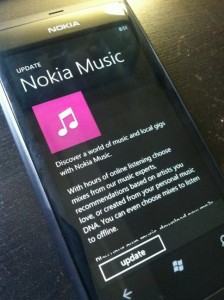 Приложение Nokia Music обновилось