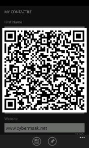 My ContacTile My ContacTile