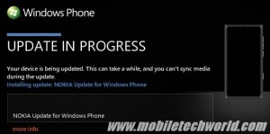 Nokia Lumia 800 - обновление продолжается