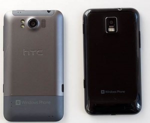 HTC Titan и Samsung Focus S