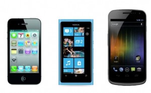 iPhone vs WP7 vs Android iPhone vs WP7 vs Android