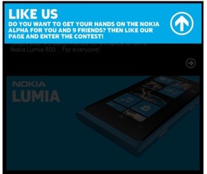 Nokia Alpha - кодовое имя Nokia Lumia 800?