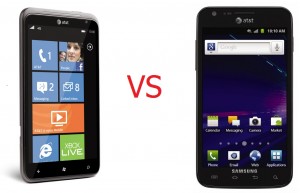 Сравнение HTC Titan и Samsung Galaxy S II Skyrocket Сравнение HTC Titan и Samsung Galaxy S II Skyrocket