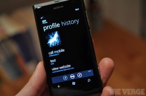 Lumia 800 Dark Knight