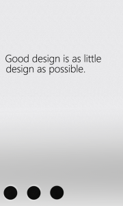 Хороший дизайн - это самый минимум дизайна