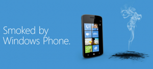 Рекламная кампания Smoked by Windows Phone перебирается в интернет Рекламная кампания Smoked by Windows Phone перебирается в интернет