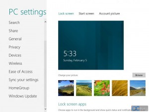 Утечка скриншотов Windows 8 "Consumer Preview"