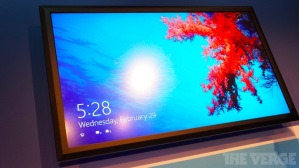 Windows 8 на 82-дюймовом сенсорном экране