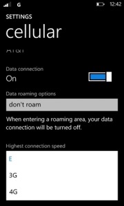 LTE на Nokia Lumia 900 слишком быстро разряжает батарею? Используйте EDGE