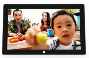 Свойства камеры в планшете Microsoft Surface
