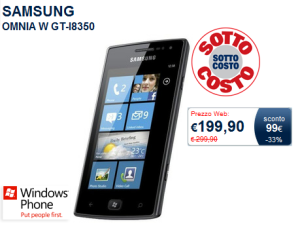   Samsung Omnia W     199,90 