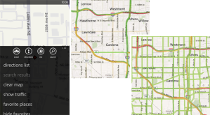 В картах Windows Phone появилась информация о дорожном трафике от Nokia