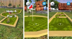 Putt in Golf