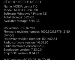 Кастомная прошивка Lumiatrix^7 для Lumia 710