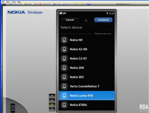 В инструменте разработчиков RDA появилась информация о Nokia Lumia 910