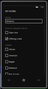 В Локальном Поиске для Windows Phone 8 появились новые фильтры