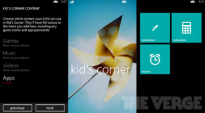 Детский Уголок в Windows Phone 8