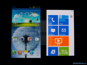 Samsung Galaxy S III vs Nokia Lumia 900 Samsung Galaxy S III vs Nokia Lumia 900