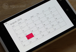 Календарь Windows Phone