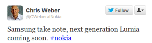 СЛУХ: Nokia готовит смартфон с большим экраном?
