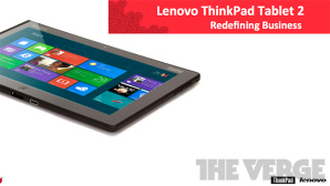 Lenovo ThinkPad Tablet 2 Lenovo ThinkPad Tablet 2